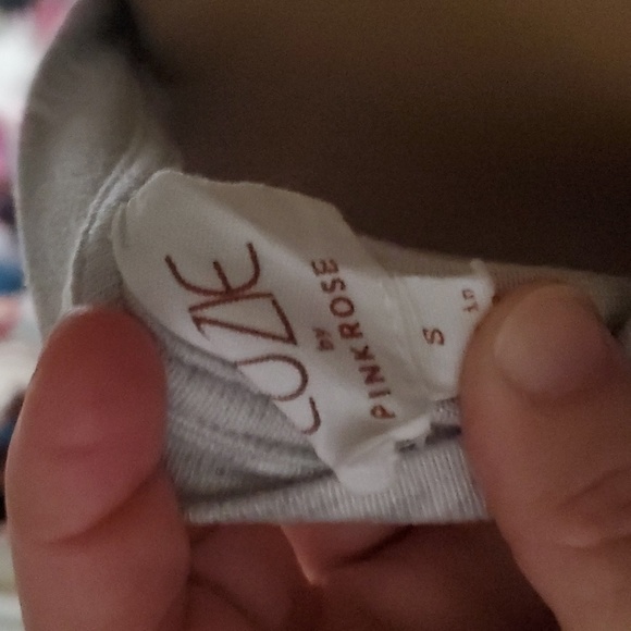 Cozie s imprinted palm trees buttery soft crop sweater - Picture 6 of 7